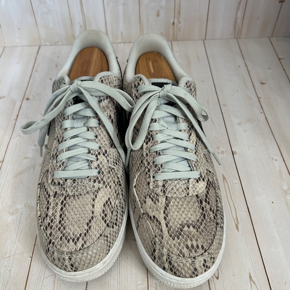 Nike Men\'s Air Force 1  Snakeskin 2019 BQ4424-100 Low Top Sneakers Shoes 8.5 main image 7